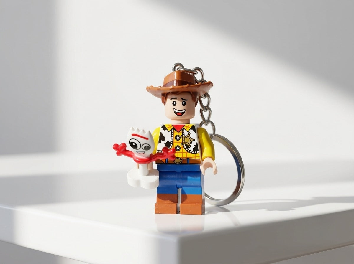 Toy Story Sheriff Woody Minifigür Anahtarlık