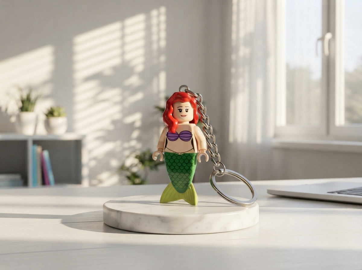Disney Ariel Minifigür Anahtarlık