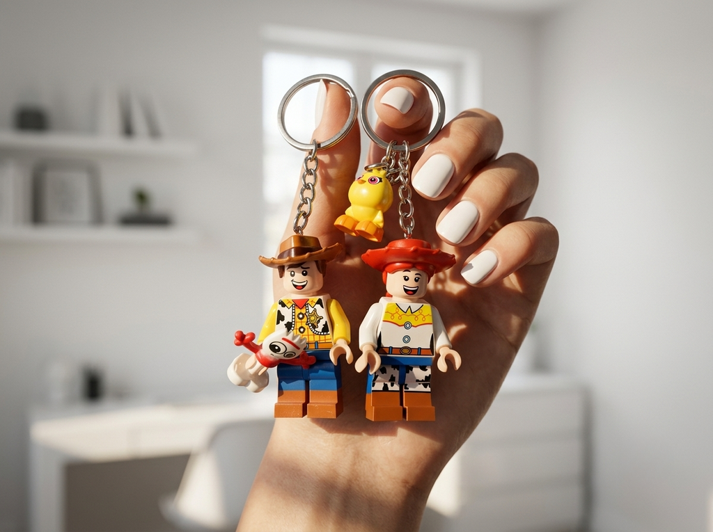 Toy Story Çift Minifigür Anahtarlık