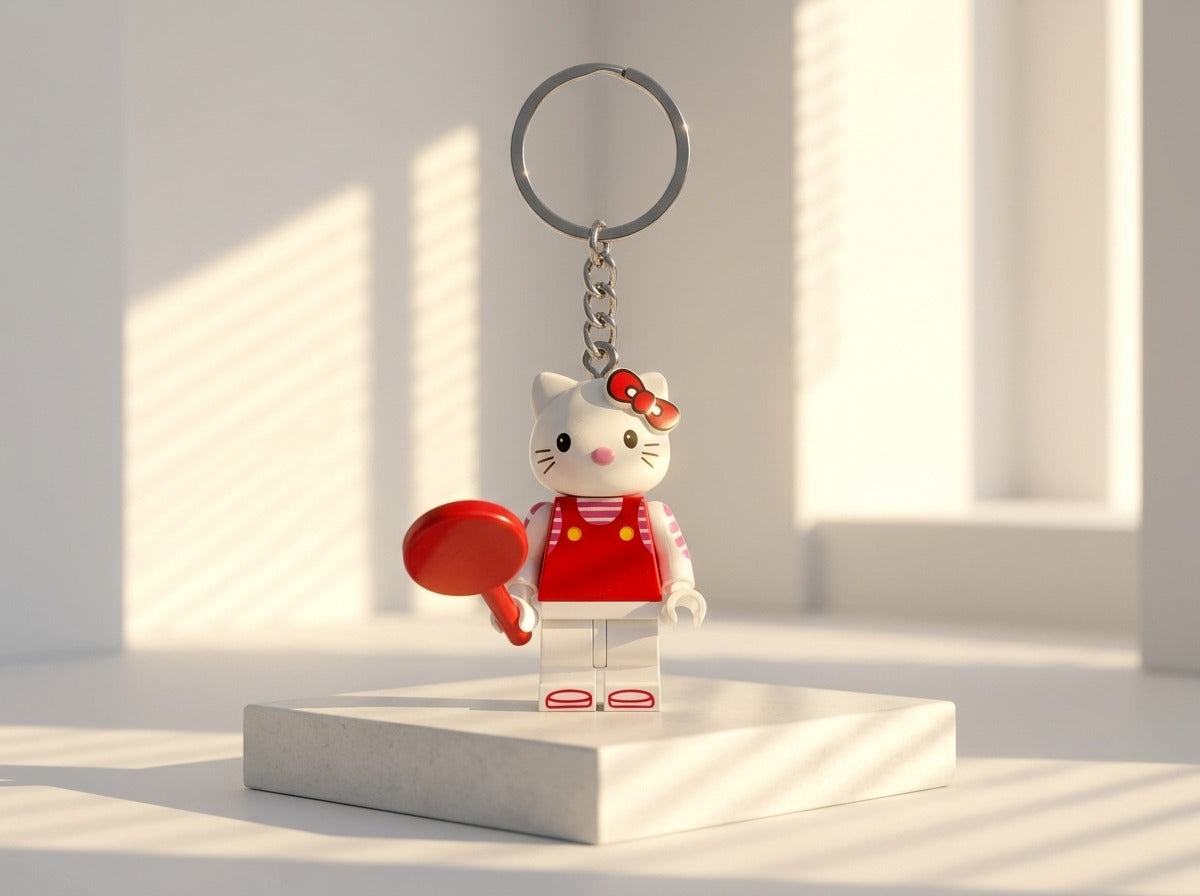 Hello Kitty Minifigür Anahtarlık
