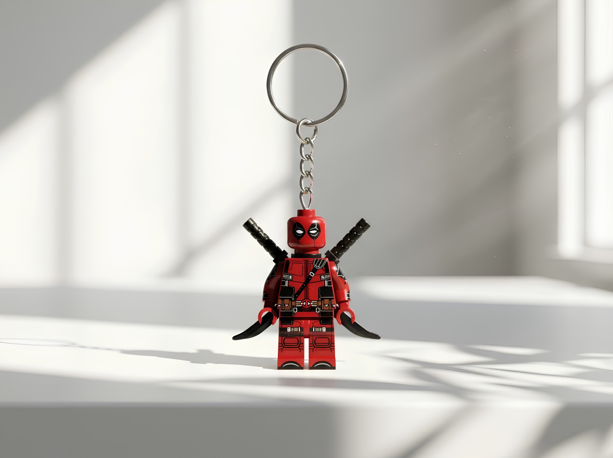 Deadpool Minifigür Anahtarlık