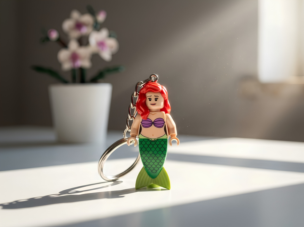 Disney Ariel Minifigür Anahtarlık