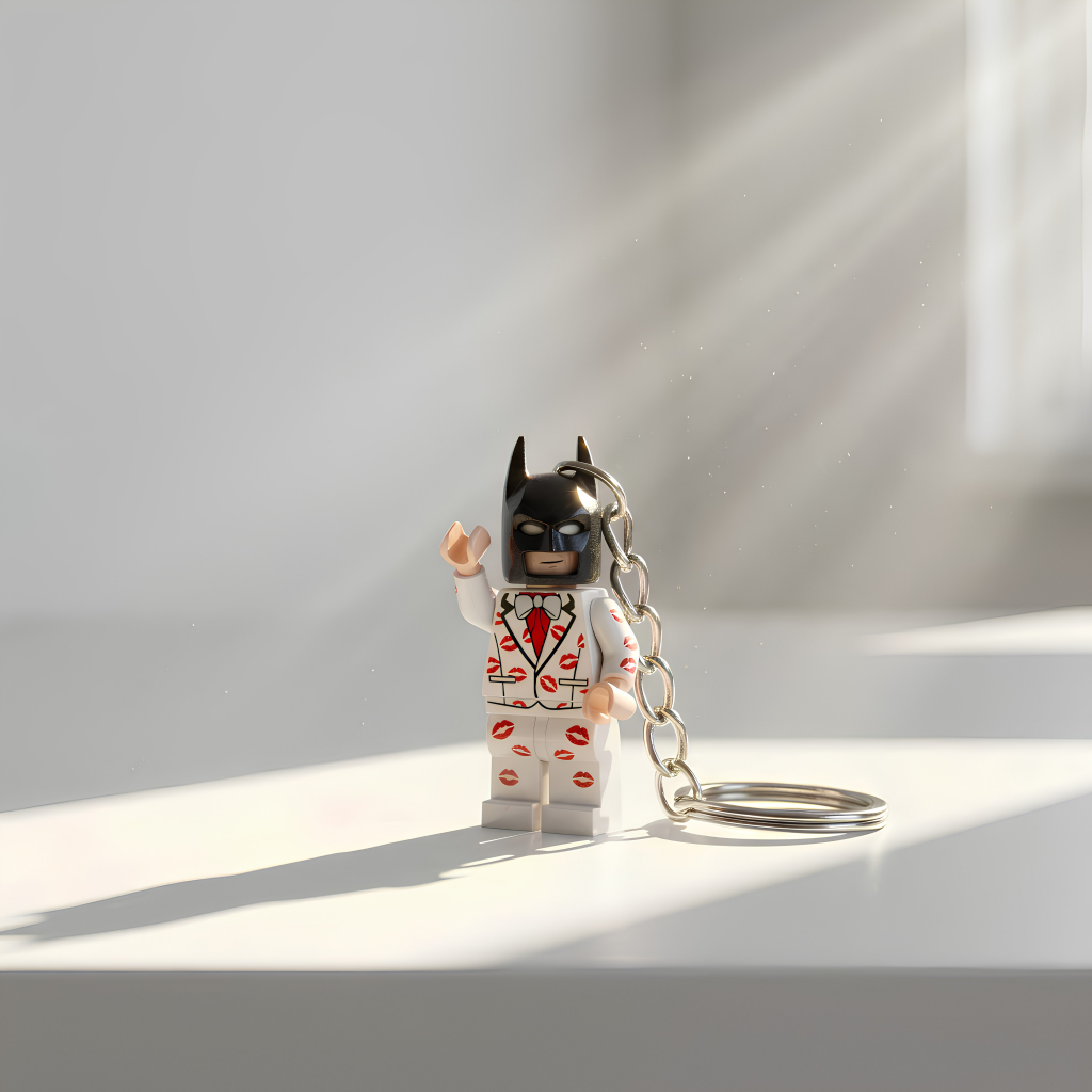 Kiss Batman Minifigür Anahtarlık