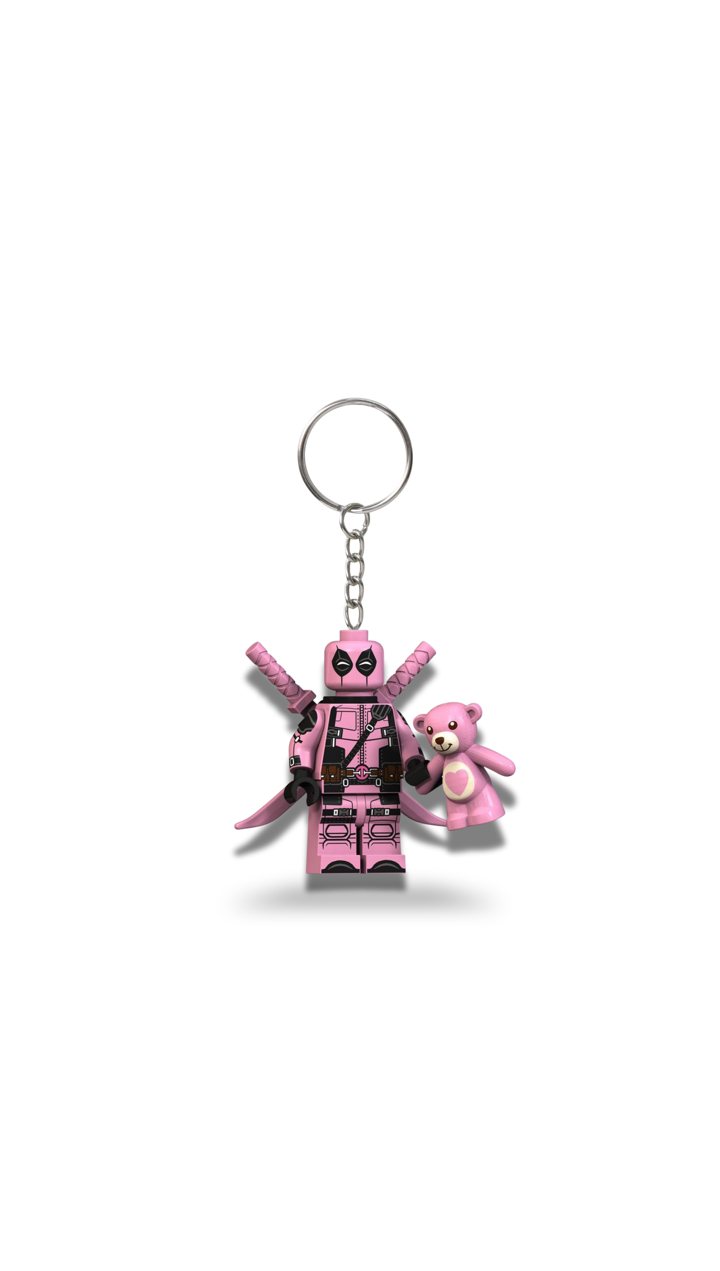 Deadpool Minifigür Anahtarlık