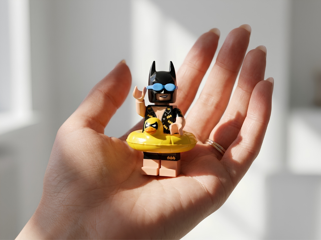 Batman Ördek Minifigür Anahtarlık