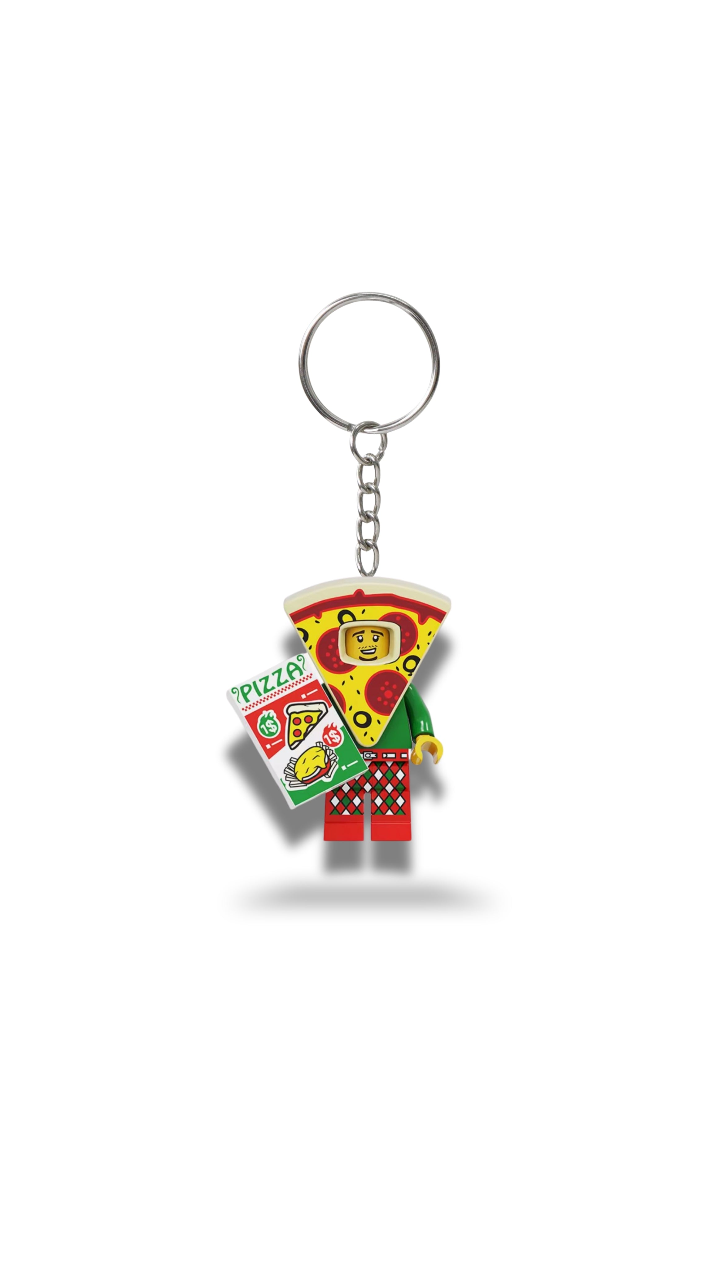 Pizza Adam Minifigür Anahtarlık