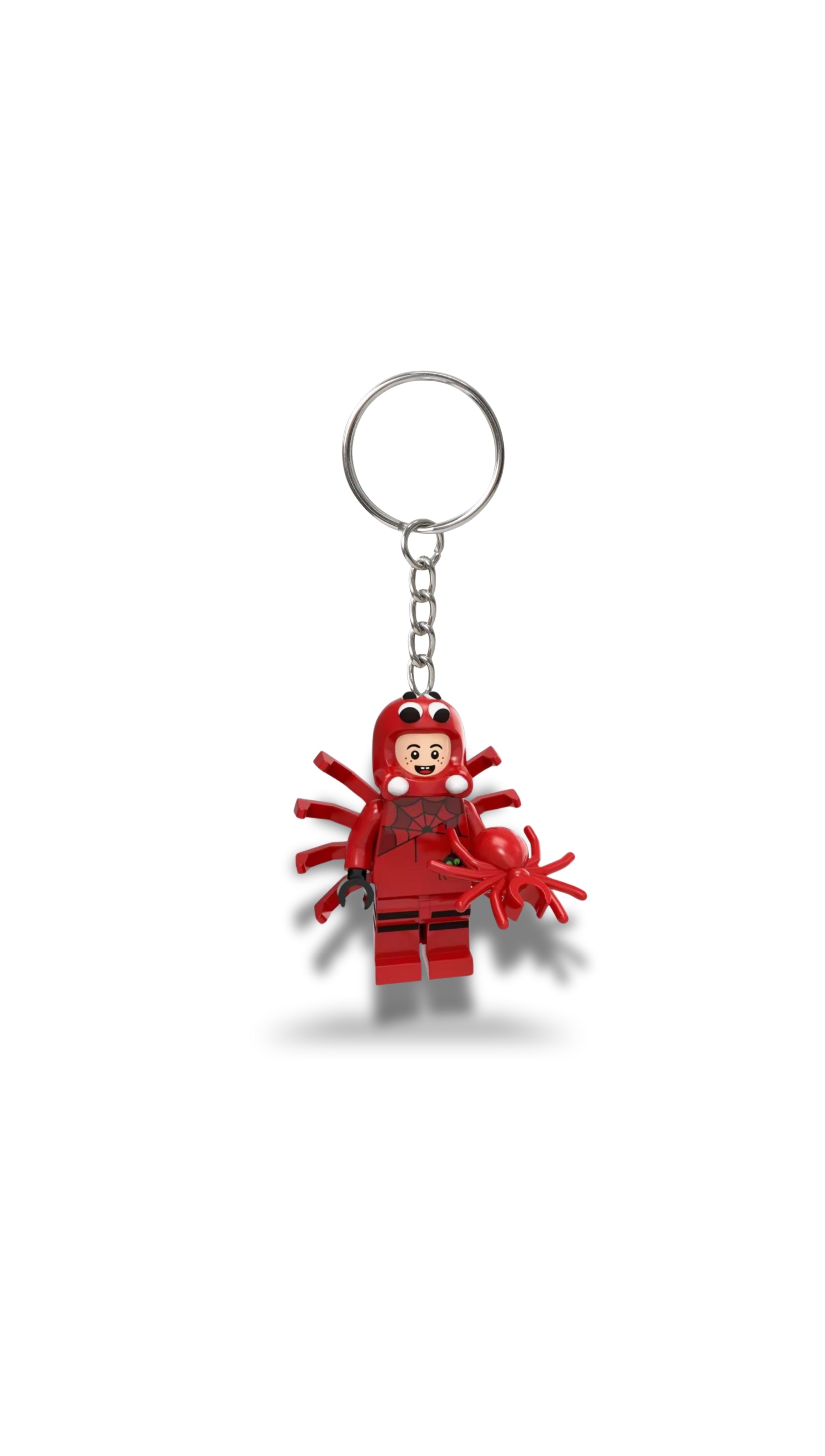 Örümcek Kostüm Minifigür Anahtarlık