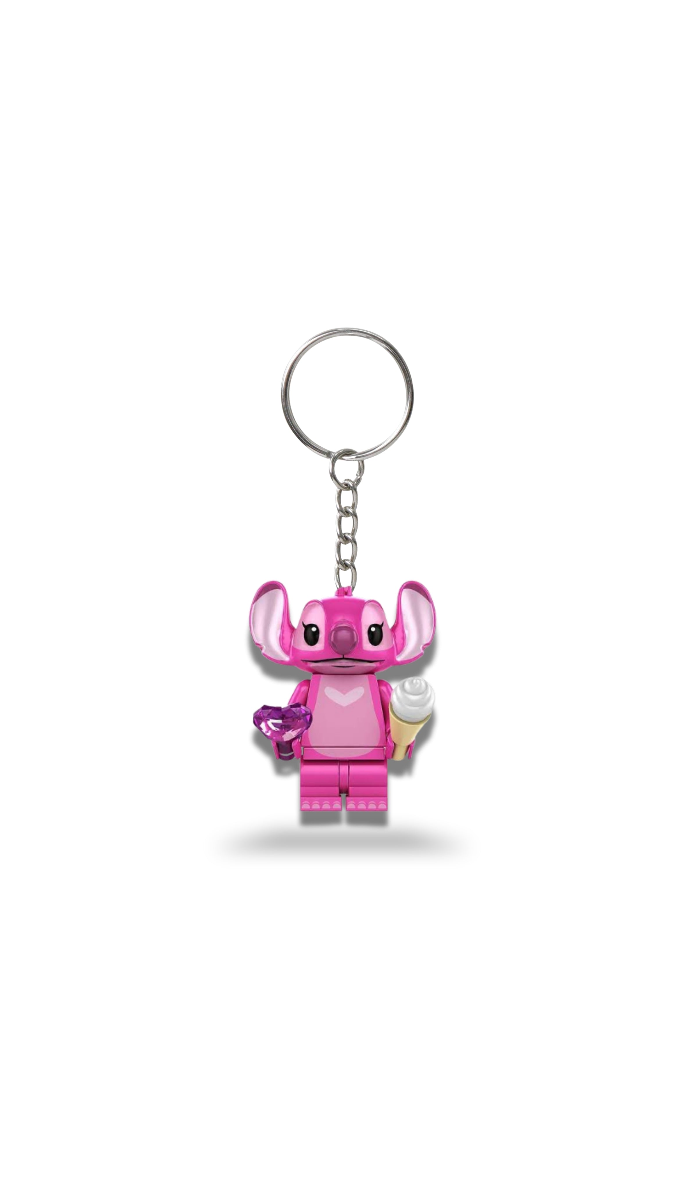 Stitch Angel Minifigür Anahtarlık