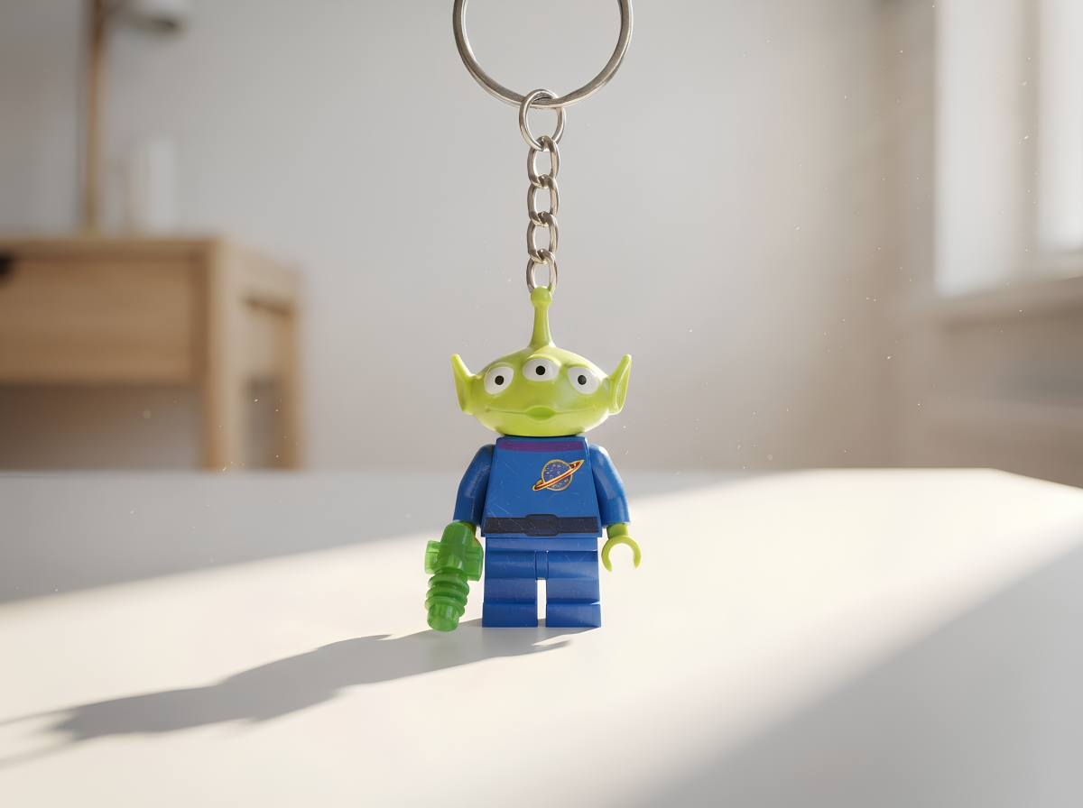 Toy Story Allien Minifigür Anahtarlık