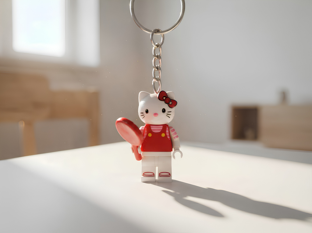 Hello Kitty Minifigür Anahtarlık