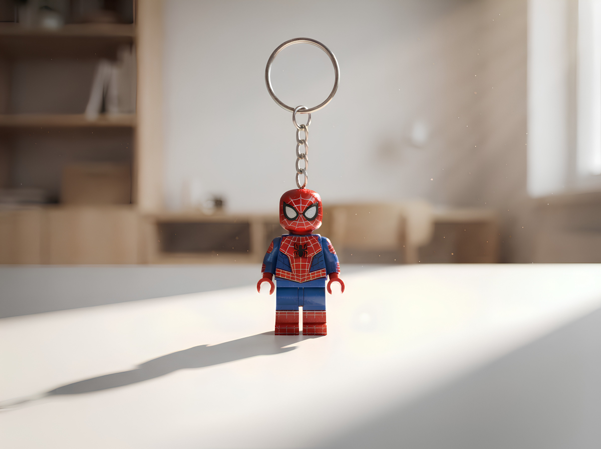 Spider Man Minifigür Anahtarlık