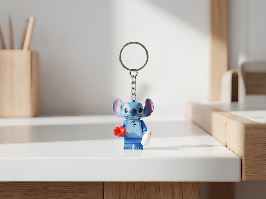 Stitch Minifigür Anahtarlık