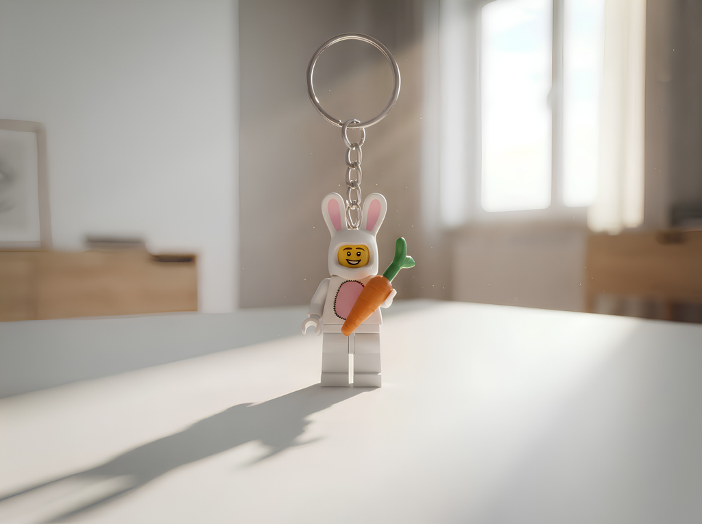 Tavşan Adam Minifigür Anahtarlık