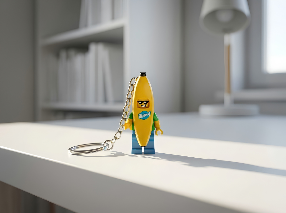 Banana Minifigür Anahtarlık