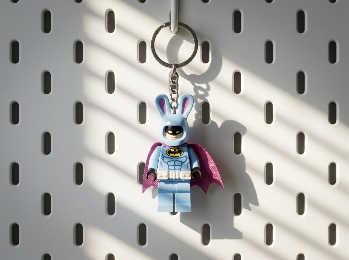 Batman Çift Minifigür Anahtarlık