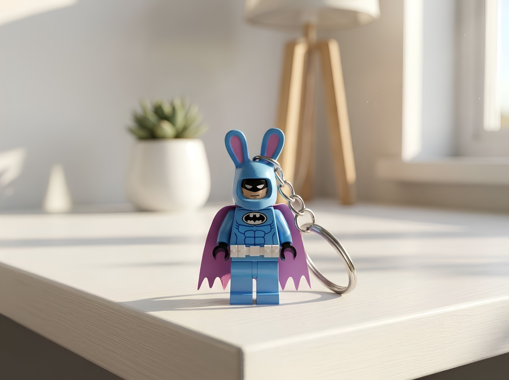 Batman Bunny Minifigür Anahtarlık