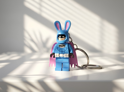 Batman Bunny Minifigür Anahtarlık