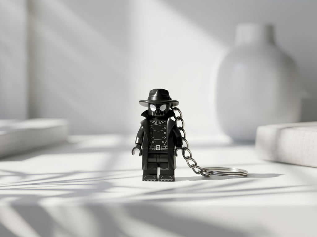 Spider Man Noir Minifigür Anahtarlık