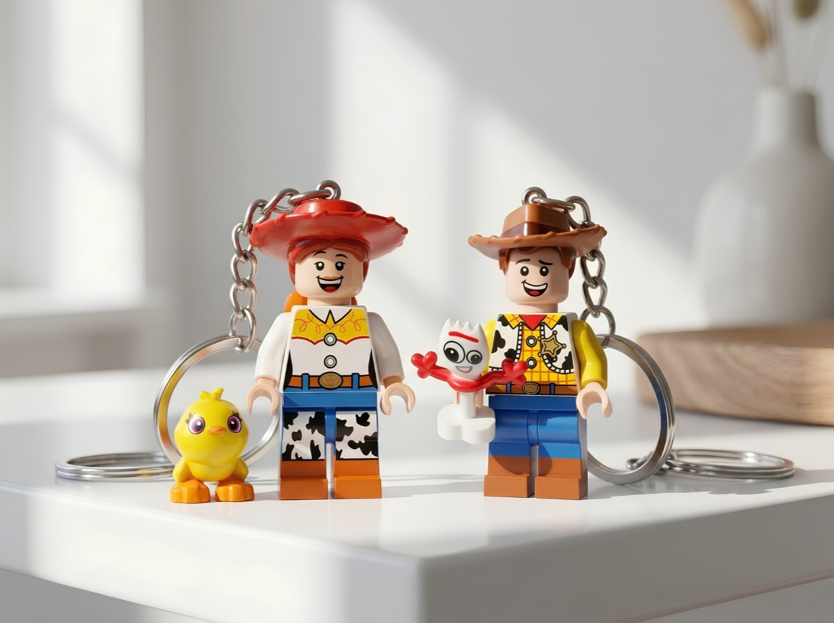 Toy Story Çift Minifigür Anahtarlık